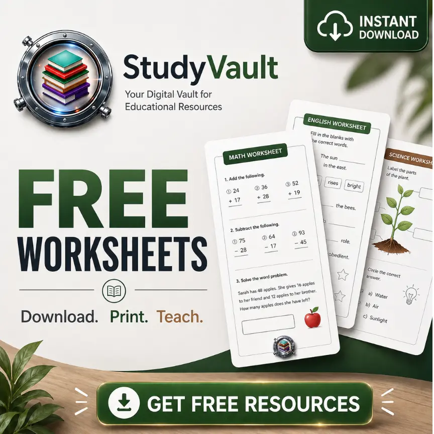 StudyVault promo
